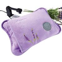 rechargeable lavender hot water bottle pvc