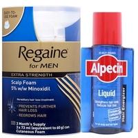 Regaine Foam Triple Pack & Alpecin After Shampoo