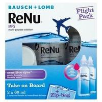Renu Multi-Purpose Solution Flight Pack 60ml x2