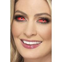 Red Reusable Contact Lenses