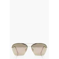 Revo Lense Oversized Sunglasses - rose gold