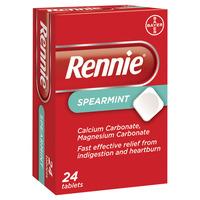 Rennie Spearmint 24pk