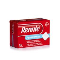 Rennie Peppermint 96 Tablets