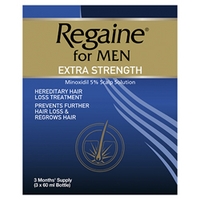 Regaine for Men Extra Strength 3x60ml