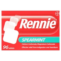 Rennie Spearmint 96 Tablets