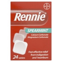 rennie spearmint 24 tablets