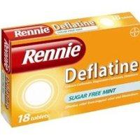 Rennie Deflatine 18 Tablets