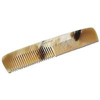 Real Horn 5.5 Inch Coarse/Fine Hair Comb