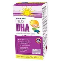 Renew Life Norwegian Gold Kids DHA 60 Chewable Softgels