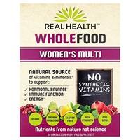 real health wholefood womens multi 30 caps