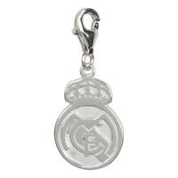 real madrid crest charm sterling silver silver