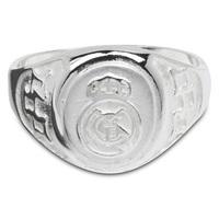 real madrid crest ring sterling silver