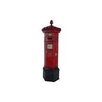 red post box 16 scale