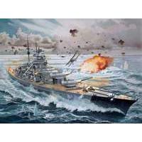 Revell Battleship Bismarck Platinum Edition