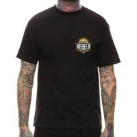 Rebel8 Standing Strong T-Shirt - Black