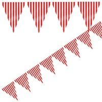 Red Stripe Party Bunting