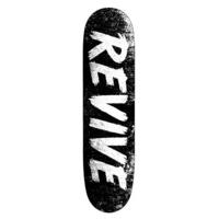 ReVive Sketch Skateboard Deck - Black/White