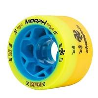 Reckless Morph Dual Durometer Derby Wheels-91A/95A Yellow?