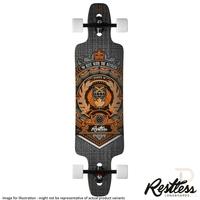 restless longboard splinter series crest 38 complete