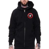 Rebel8 Angelino Zip Hoodie - Black