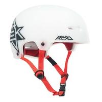 REKD Elite Semi-Transparent Helmet - White