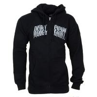 rebel8 heart n soul zip hoodie black
