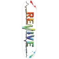 revive splatter skateboard deck