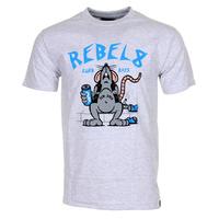 Rebel8 Curb Rats T-Shirt - Grey