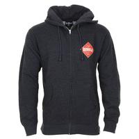 Rebel8 Draft Zip Hoodie - Charcoal Heather