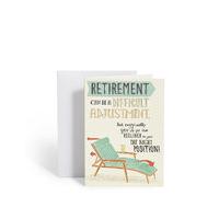 Recliner Retirement Card
