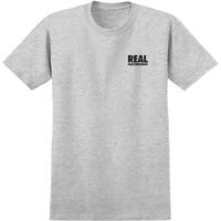 real r t shirt athletic heather