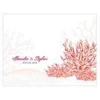 Reef Coral Note Card