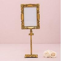 Rectangular Baroque Standing Frame - Gold