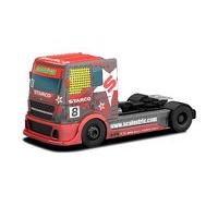 Red Team Scalextric Racing Truck Slot Car
