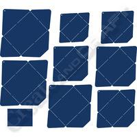 Rectangle Envelope Stencils 388218