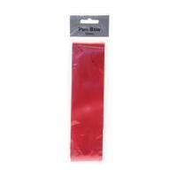 Red Organza Pull Bow 5 cm