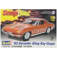 revell monogram snaptite 125 63 corvette sting ray coupe