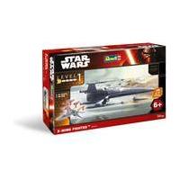 revell star wars x wing fighter build and play model kit