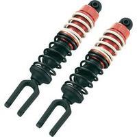 Reely 1:5, 1:6 Aluminium hydraulic shock absorber Red incl. springs Black, White 2 pc(s)