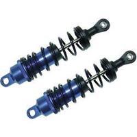 Reely 01:10 Aluminium hydraulic shock absorbers Blue with tuning springs Black Length 84.4 mm 2 pc(s) N/A (C