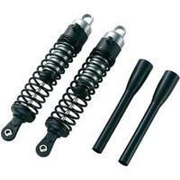 Reely Aluminium hydraulic shock absorbers Titanium with tuning springs Black Length 154 mm 2 pc(s) N/A (34A