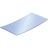 Reflective polystyrol sheet Reely (L x W) 200 mm x 100 mm 1 mm