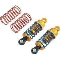 reely 110 aluminium hydraulic shock absorber gold incl springs blue me ...