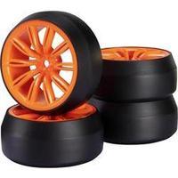 reely 110 road version wheels drift 10 double spoke signal red 1 pcs