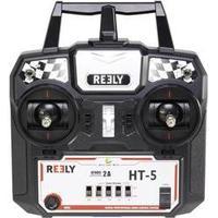 Reely HT-5 Handheld RC 2, 4 GHz No. of channels: 5 Incl. receiver