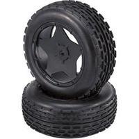 Reely 1:5 Buggy Wheels Oblong Block 5-star Black 2 pc(s)