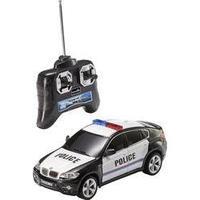 Revell Control 24655 BMW X6 Police 1:24 RC model car for beginners Electric Road version RWD
