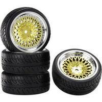 Reely 1:10 Road version Wheels Racing CLS Gold 4 pc(s)