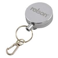 Retractable Key Ring With Recoil Braided Wire