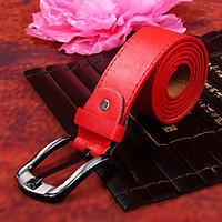 Red PU Belt